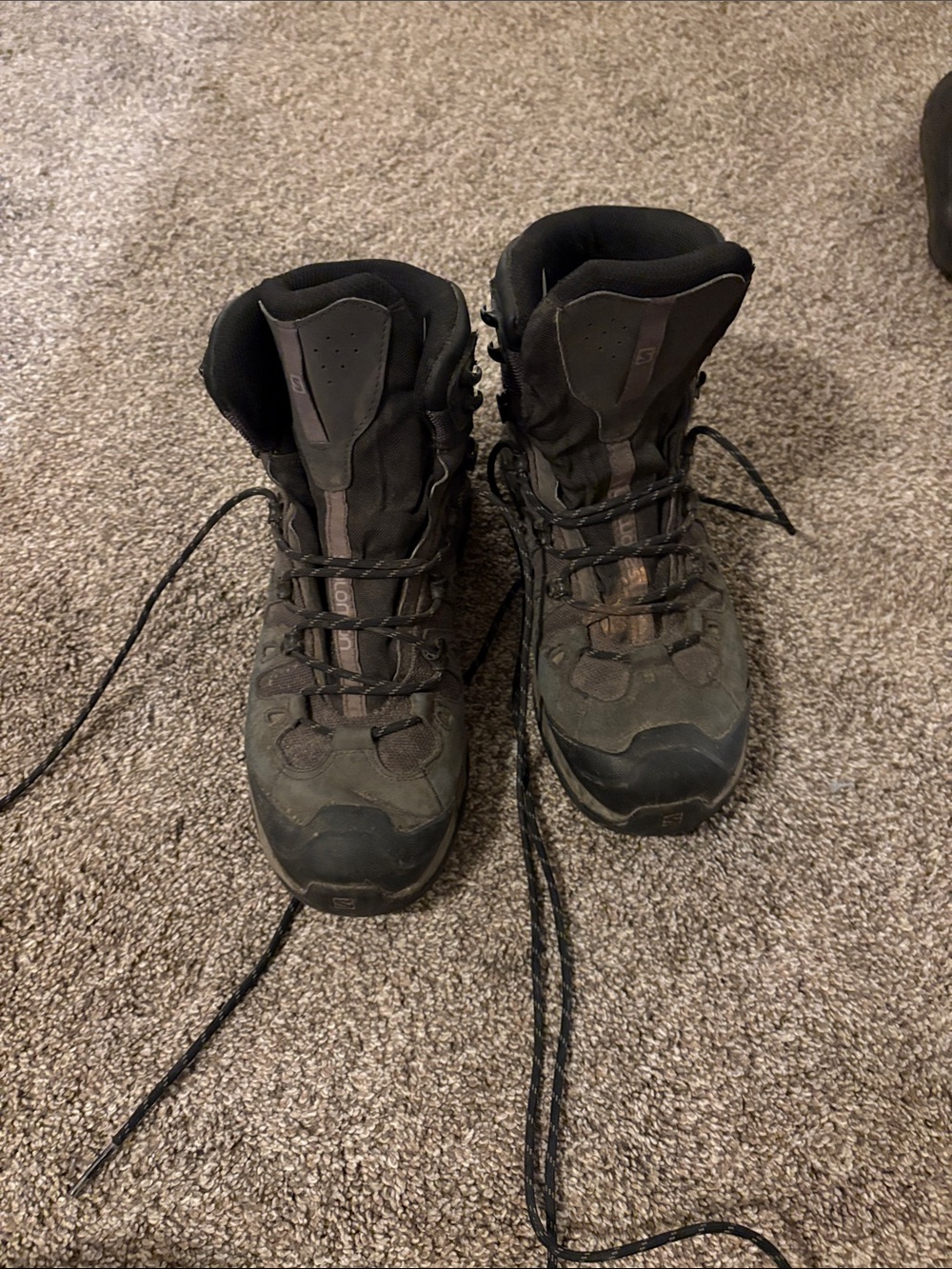 Salomon Black Men's Hiking Boots